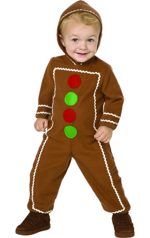 Kids Gingerbread Man Costume